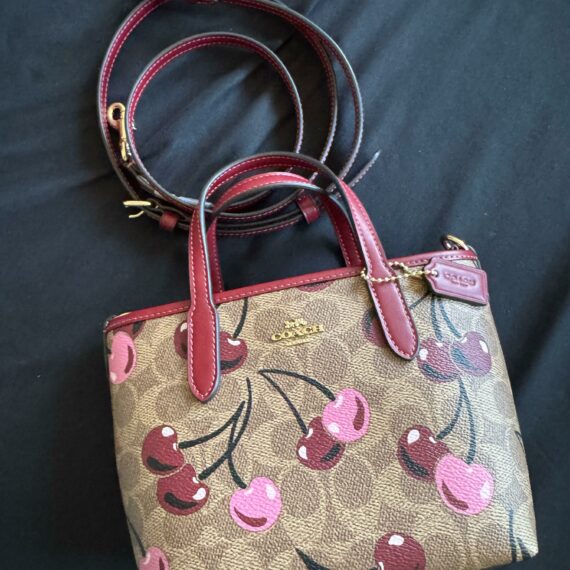 Cherry coach bag
